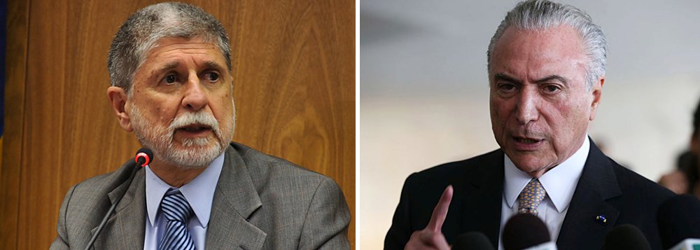 Ministro da Defesa no primeiro mandato de Dilma Rousseff e potencial candidato ao governo do Rio, Celso Amorim bateu duro proposta de intervenção militar no estado, cujo decreto foi assinado por Michel Temer nesta sexta-feira (16); segundo o ex-ministro, trata-se de "um instrumento extremo. Especialmente em ano eleitoral, também é muito perigoso. Além disso, pelo que sei, as Forças Armadas não se sentem confortáveis em uma situação como esta"; "As Forças Armadas não estão preparadas para atuar por um longo prazo na segurança interna. É uma distorção de suas funções"
(Foto: Leonardo Lucena) Ministro da Defesa no primeiro mandato de Dilma Rousseff e potencial candidato ao governo do Rio, Celso Amorim bateu duro proposta de intervenção militar no estado, cujo decreto foi assinado por Michel Temer nesta sexta-feira (16); segundo o ex-ministro, trata-se de "um instrumento extremo. Especialmente em ano eleitoral, também é muito perigoso. Além disso, pelo que sei, as Forças Armadas não se sentem confortáveis em uma situação como esta"; "As Forças Armadas não estão preparadas para atuar por um longo prazo na segurança interna. É uma distorção de suas funções"