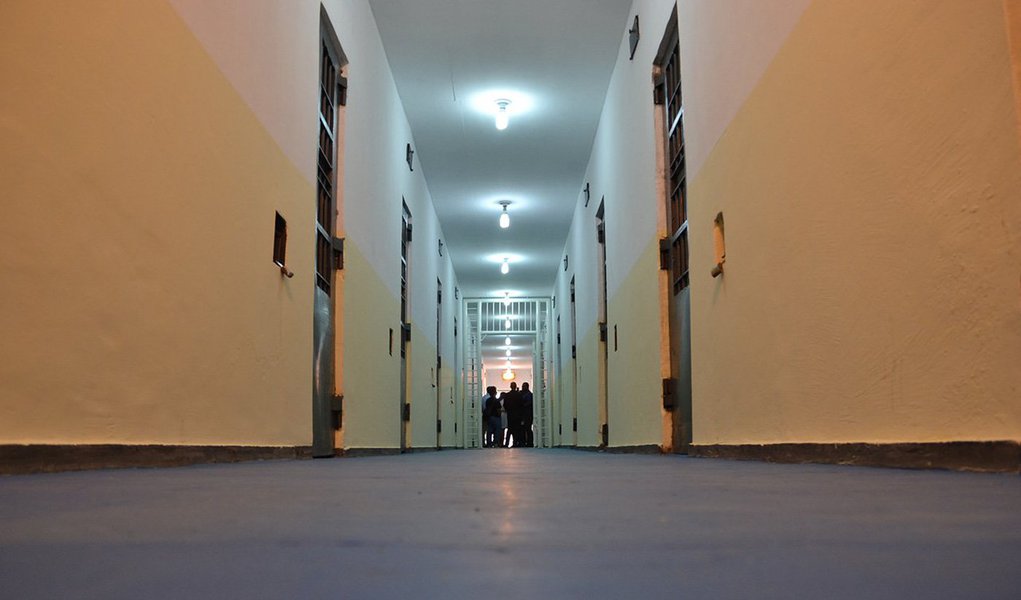 Espaço é destinado a detentos que ingressam na unidade prisional Nelson Hungria, em Contagem, onde passam por avaliações e triagem nas áreas social, psicológica, de saúde e jurídica (Foto: Gisele Federicce) Espaço é destinado a detentos que ingressam na unidade prisional Nelson Hungria, em Contagem, onde passam por avaliações e triagem nas áreas social, psicológica, de saúde e jurídica