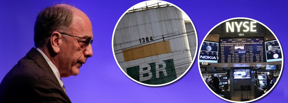 A bolada de R$ 10 bilhões que Pedro Parente reservou aos acionistas, que ele pretende pagar antes mesmo de qualquer condenação judicial, diz respeito apenas a investidores dos Estados Unidos; a companhia alega que não tem obrigação de indenizar investidores no Brasil; cerca de mil acionistas se reuniram em um processo de arbitragem na Bolsa de São Paulo; Petrobras diz que o acordo "atende aos melhores interesses da companhia, tendo em vista o risco de um julgamento influenciado por um júri popular (e) as peculiaridades da legislação processual e do mercado de capitais norte-americano" (Foto: Aquiles Lins) A bolada de R$ 10 bilhões que Pedro Parente reservou aos acionistas, que ele pretende pagar antes mesmo de qualquer condenação judicial, diz respeito apenas a investidores dos Estados Unidos; a companhia alega que não tem obrigação de indenizar investidores no Brasil; cerca de mil acionistas se reuniram em um processo de arbitragem na Bolsa de São Paulo; Petrobras diz que o acordo "atende aos melhores interesses da companhia, tendo em vista o risco de um julgamento influenciado por um júri popular (e) as peculiaridades da legislação processual e do mercado de capitais norte-americano"