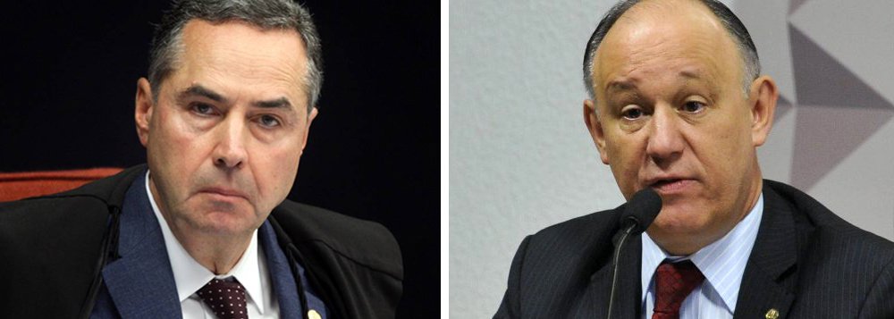 O deputado Pepe Vargas (PT-RS) ironizou a decisão do ministro Luis Roberto Barroso, que mandou o diretor da Polícia Federal, Fernando Segóvia; "O ministro Barroso do STF intimou o diretor da PF por ter antecipado resultado de investigação em curso. E o Moro e o presidente do TRF4 não deram entrevistas antecipando a condenação do Lula? O que fez o STF ou o CNJ frente a esta grave violação do devido processo legal?", questionou Vargas em sua página no Twitter (Foto: Aquiles Lins) O deputado Pepe Vargas (PT-RS) ironizou a decisão do ministro Luis Roberto Barroso, que mandou o diretor da Polícia Federal, Fernando Segóvia; "O ministro Barroso do STF intimou o diretor da PF por ter antecipado resultado de investigação em curso. E o Moro e o presidente do TRF4 não deram entrevistas antecipando a condenação do Lula? O que fez o STF ou o CNJ frente a esta grave violação do devido processo legal?", questionou Vargas em sua página no Twitter