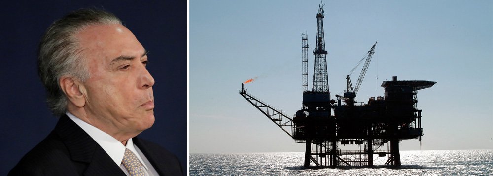 Apesar do governo Michel Temer estar leiloando seguidamente as áreas da camada de pré-sal às multinacionais, a Petrobras registrou produção média de 2,15 milhões de barris de petróleo por dia (bpd) no Brasil em 2017, alta de 0,4 % sobre 2016 e recorde pelo quarto ano consecutivo (Foto: Paulo Emílio) Apesar do governo Michel Temer estar leiloando seguidamente as áreas da camada de pré-sal às multinacionais, a Petrobras registrou produção média de 2,15 milhões de barris de petróleo por dia (bpd) no Brasil em 2017, alta de 0,4 % sobre 2016 e recorde pelo quarto ano consecutivo