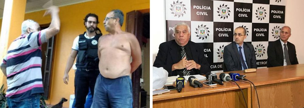 "Um caso trágico ocorrido em Novo Hamburgo, SC, ilustra à perfeição o estrago que o fundamentalismo evangélico faz no Brasil, muito além da bancada da Bíblia. O delegado Moacir Fermino, da Polícia Civil, que investigava a morte de duas crianças esquartejadas, afirmou que havia solucionado o crime por causa de uma 'revelação de Deus'", escreve o jornalista Kiko Nogueira, no Diário do Centro do Mundo (Foto: Leonardo Lucena) "Um caso trágico ocorrido em Novo Hamburgo, SC, ilustra à perfeição o estrago que o fundamentalismo evangélico faz no Brasil, muito além da bancada da Bíblia. O delegado Moacir Fermino, da Polícia Civil, que investigava a morte de duas crianças esquartejadas, afirmou que havia solucionado o crime por causa de uma 'revelação de Deus'", escreve o jornalista Kiko Nogueira, no Diário do Centro do Mundo