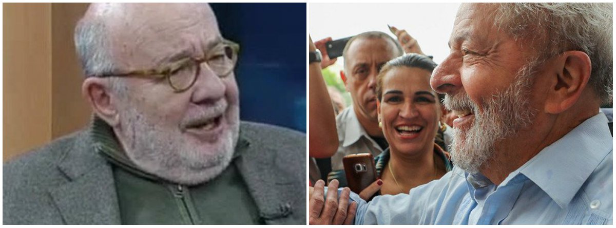 "Era para acabar com ele e seu partido, valeu tudo na guerra de extermínio, mas o ex-presidente continua vivo, como revela a primeira pesquisa Datafolha após a condenação em segunda instância", diz o jornalista Ricardo Kotscho; segundo o blogueiro, "alguma coisa deu muito errado na Operação Lava Jato, que tinha e tem Lula como seu principal alvo. Faltou apenas combinar com os eleitores"
(Foto: Leonardo Lucena) "Era para acabar com ele e seu partido, valeu tudo na guerra de extermínio, mas o ex-presidente continua vivo, como revela a primeira pesquisa Datafolha após a condenação em segunda instância", diz o jornalista Ricardo Kotscho; segundo o blogueiro, "alguma coisa deu muito errado na Operação Lava Jato, que tinha e tem Lula como seu principal alvo. Faltou apenas combinar com os eleitores"