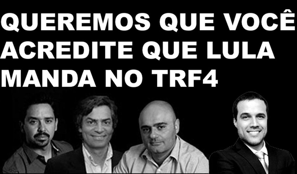 Órgãos de imprensa famosos estão garantindo que Lula ofereceu “promoção” ao desembargador da 8ª Turma do TRF4, Victor Laus, caso ele o absolva no julgamento do dia 24 (Foto: Eduardo Guimarães) www.brasil247.com - Órgãos de imprensa famosos estão garantindo que Lula ofereceu “promoção” ao desembargador da 8ª Turma do TRF4, Victor Laus, caso ele o absolva no julgamento do dia 24