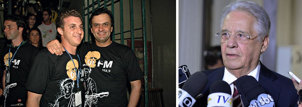 O jornalista Kiko Nogueira, editor do Diário do Centro do Mundo, afirma que o senador Aécio Neves (PSDB-MG) pode estragar a qualquer momento o plano do ex-presidente Fernando Henrique Cardoso de tentar emplacar o apresentador Luciano Huck como candidato a presidente; "Huck terá que pensar bem se deseja ter um jagunço de terno como inimigo. Aquele Aécio das baladas, cheio de amor pra dar, era um. O outro, o real, é o que manda o primo buscar a grana com o bandido porque tinha que 'ser um que a gente manda matar'", diz ele (Foto: Aquiles Lins) O jornalista Kiko Nogueira, editor do Diário do Centro do Mundo, afirma que o senador Aécio Neves (PSDB-MG) pode estragar a qualquer momento o plano do ex-presidente Fernando Henrique Cardoso de tentar emplacar o apresentador Luciano Huck como candidato a presidente; "Huck terá que pensar bem se deseja ter um jagunço de terno como inimigo. Aquele Aécio das baladas, cheio de amor pra dar, era um. O outro, o real, é o que manda o primo buscar a grana com o bandido porque tinha que 'ser um que a gente manda matar'", diz ele