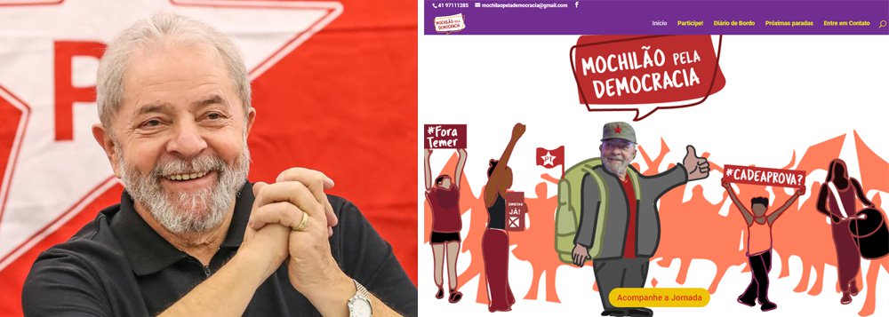 Movimento de jovens decidiu viajar pelo Paraná no que eles chamam de mochilão pela democracia; a ideia é passar pelas principais cidades do Estado convocando a todos, em especial a juventude, "para que assuma a vanguarda política pela recuperação do projeto popular de desenvolvimento nacional"; a viagem começa em Cascavel no dia 10 de janeiro e se encerra em Curitiba, no dia 23, quando as jovens embarcam para Porto Alegre para acompanhar o julgamento de Lula (Foto: Gisele Federicce) Movimento de jovens decidiu viajar pelo Paraná no que eles chamam de mochilão pela democracia; a ideia é passar pelas principais cidades do Estado convocando a todos, em especial a juventude, "para que assuma a vanguarda política pela recuperação do projeto popular de desenvolvimento nacional"; a viagem começa em Cascavel no dia 10 de janeiro e se encerra em Curitiba, no dia 23, quando as jovens embarcam para Porto Alegre para acompanhar o julgamento de Lula