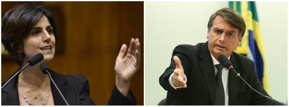 A deputada estadual e pré-candidata à presidência da República pelo PC do B, Manuela D'Ávila, criticou o deputado federal Jair Bolsonaro (PSL-RJ), que defendeu metralhar a Rocinha como alternativa para a criminalidade; "Lembremos que esse discurso absurdo foi aplaudido de pé ao final. Foi a defesa escancarada, sem um pingo de vergonha, da violência total contra os mais pobres", disse a parlamentar em sua conta Twitter (Foto: Leonardo Lucena) A deputada estadual e pré-candidata à presidência da República pelo PC do B, Manuela D'Ávila, criticou o deputado federal Jair Bolsonaro (PSL-RJ), que defendeu metralhar a Rocinha como alternativa para a criminalidade; "Lembremos que esse discurso absurdo foi aplaudido de pé ao final. Foi a defesa escancarada, sem um pingo de vergonha, da violência total contra os mais pobres", disse a parlamentar em sua conta Twitter
