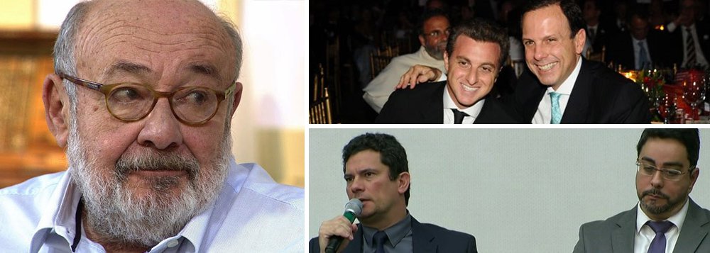 O jornalista Ricardo Kotscho criticou nesta quarta-feira, 14, a defesa dos privilégios do Poder Judiciário e das elites brasileiras; "Quem vai julgar os penduricalhos do Judiciário? O próprio Judiciário, ora pois, que não tem pressa nenhuma em cuidar do assunto", diz; Kotscho também condenou o fato do apresentador Luciano Huck e do prefeito João Doria (PSDB) terem emprestado dinheiro no BNDES para comprar jatinhos; "Vai você ao banco para financiar um carro usado, pode ser uma lata velha, e verá quanto te cobram de juros" (Foto: Aquiles Lins) O jornalista Ricardo Kotscho criticou nesta quarta-feira, 14, a defesa dos privilégios do Poder Judiciário e das elites brasileiras; "Quem vai julgar os penduricalhos do Judiciário? O próprio Judiciário, ora pois, que não tem pressa nenhuma em cuidar do assunto", diz; Kotscho também condenou o fato do apresentador Luciano Huck e do prefeito João Doria (PSDB) terem emprestado dinheiro no BNDES para comprar jatinhos; "Vai você ao banco para financiar um carro usado, pode ser uma lata velha, e verá quanto te cobram de juros"