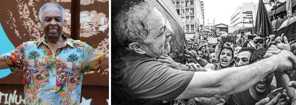 O ex-ministro da Cultura de Lula classificou a decisão do TRF-4 de "controversa" e disse que o aspecto político prevaleceu sobre o jurídico; "Controversa. Há aspectos que por causa do envolvimento, em torno dele, de várias irregularidades etc. Mas tem o aspecto jurídico, propriamente, que é controverso. Há opiniões categóricas que dizem que ele não deveria ser condenado. O lado político parece prevalecer com mais força do que o jurídico", disse Gil à colunista Monica Bergamo (Foto: Aquiles Lins) O ex-ministro da Cultura de Lula classificou a decisão do TRF-4 de "controversa" e disse que o aspecto político prevaleceu sobre o jurídico; "Controversa. Há aspectos que por causa do envolvimento, em torno dele, de várias irregularidades etc. Mas tem o aspecto jurídico, propriamente, que é controverso. Há opiniões categóricas que dizem que ele não deveria ser condenado. O lado político parece prevalecer com mais força do que o jurídico", disse Gil à colunista Monica Bergamo
