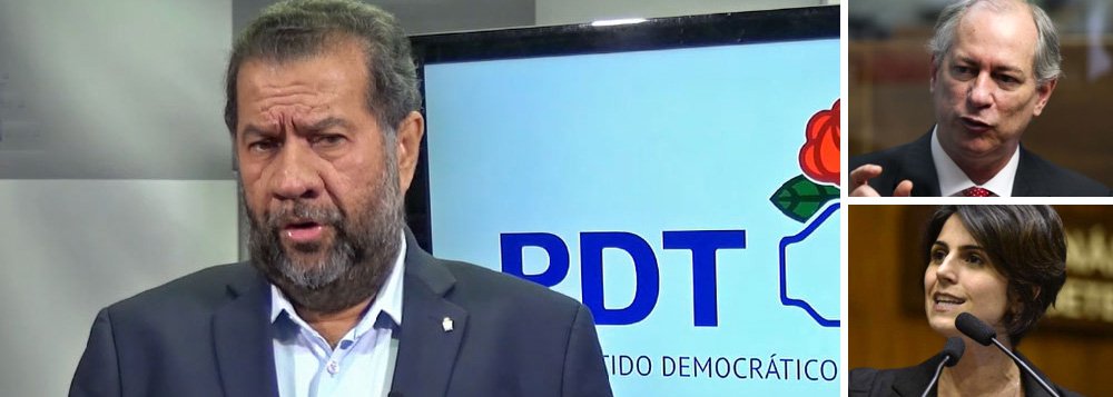 Após a notícia de que o presidenciável pelo PDT, Ciro Gomes, estaria tentando ter a deputada estadual pelo Rio Grande do Sul Manuela D'Ávila (PCdoB) como sua vice, o presidente nacional da legenda pedetista, Carlos Lupi, tenta manter relações estreitas com PCdoB; segundo informação da coluna Expresso, Lupi afirmou que é falsa a informação sobre a eventual articulação do PDT para ter Manuela na vice de Ciro (Foto: Leonardo Lucena) Após a notícia de que o presidenciável pelo PDT, Ciro Gomes, estaria tentando ter a deputada estadual pelo Rio Grande do Sul Manuela D'Ávila (PCdoB) como sua vice, o presidente nacional da legenda pedetista, Carlos Lupi, tenta manter relações estreitas com PCdoB; segundo informação da coluna Expresso, Lupi afirmou que é falsa a informação sobre a eventual articulação do PDT para ter Manuela na vice de Ciro
