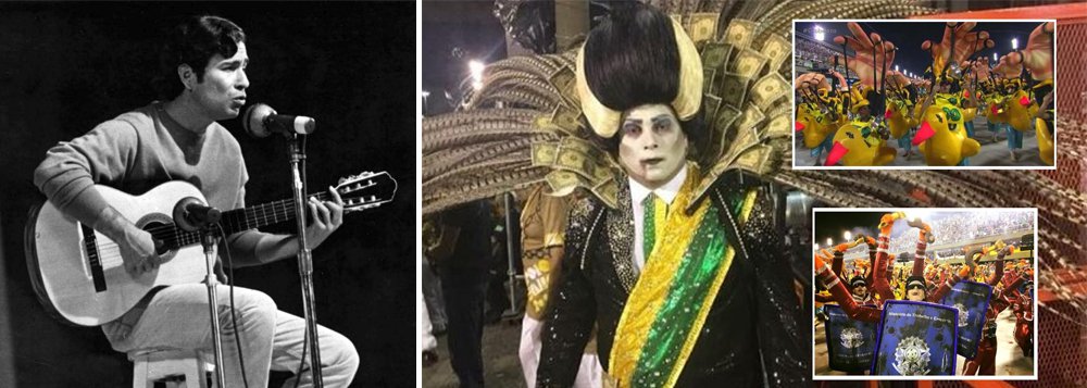 "O boicote da Globo à Paraiso do Tuiti é uma medida tão escandalosa como o veto à música 'Caminhando' no Festival Internacional da Canção, organizado pela Globo, em 1968", escreve Paulo Moreira Leite, articulista do 247; "Há 40 anos, conforme o executivo Walter Clark, a emissora cedeu à ditadura militar e impediu que a música de Geraldo Vandré ganhasse o primeiro lugar. Em 2018, depois de desempenhar um papel único e insubstituível na sabotagem da democracia, a emissora usa desfile de Carnaval para proteger um regime de exceção que ajudou a colocar de pé", diz PML (Foto: Paulo Moreira Leite) "O boicote da Globo à Paraiso do Tuiti é uma medida tão escandalosa como o veto à música 'Caminhando' no Festival Internacional da Canção, organizado pela Globo, em 1968", escreve Paulo Moreira Leite, articulista do 247; "Há 40 anos, conforme o executivo Walter Clark, a emissora cedeu à ditadura militar e impediu que a música de Geraldo Vandré ganhasse o primeiro lugar. Em 2018, depois de desempenhar um papel único e insubstituível na sabotagem da democracia, a emissora usa desfile de Carnaval para proteger um regime de exceção que ajudou a colocar de pé", diz PML