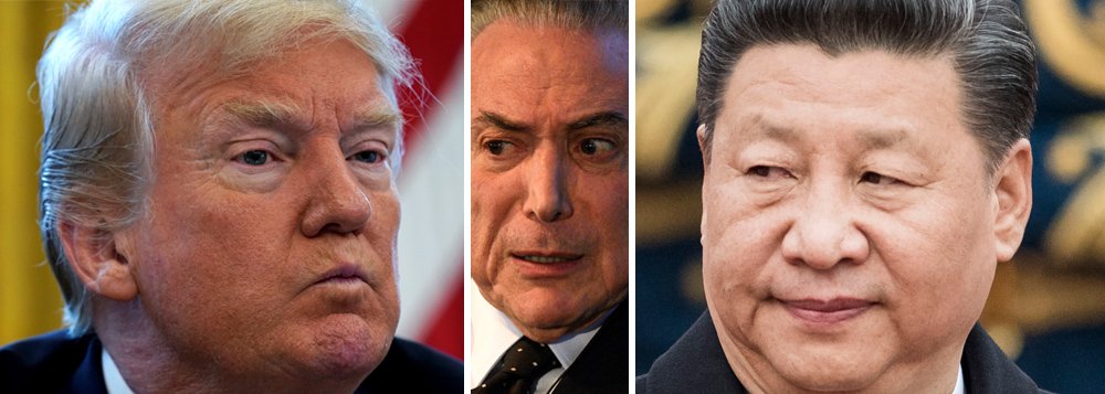 Com o golpe de 2016, que derrubou a presidente Dilma Rousseff, e de 2018, que pretende cassar os direitos políticos do ex-presidente Lula, o Brasil e a América do Sul se tornaram palco de uma nova disputa imperial entre Estados Unidos e China, as duas maiores potências globais, que tentam assegurar o domínio dos recursos naturais da região; "Sob a liderança do Brasil, os países sul-americanos vinham construindo uma inserção autônoma e soberana no mundo, sempre no âmbito da Unasul. Agora, reconvertidos em colônias, o Brasil e seus vizinhos terão que buscar formas de se colocar entre os interesses de grandes potências. Eis aí mais um dos grandes retrocessos do golpe", aponta Leonardo Attuch, editor do 247 (Foto: Leonardo Attuch) Com o golpe de 2016, que derrubou a presidente Dilma Rousseff, e de 2018, que pretende cassar os direitos políticos do ex-presidente Lula, o Brasil e a América do Sul se tornaram palco de uma nova disputa imperial entre Estados Unidos e China, as duas maiores potências globais, que tentam assegurar o domínio dos recursos naturais da região; "Sob a liderança do Brasil, os países sul-americanos vinham construindo uma inserção autônoma e soberana no mundo, sempre no âmbito da Unasul. Agora, reconvertidos em colônias, o Brasil e seus vizinhos terão que buscar formas de se colocar entre os interesses de grandes potências. Eis aí mais um dos grandes retrocessos do golpe", aponta Leonardo Attuch, editor do 247