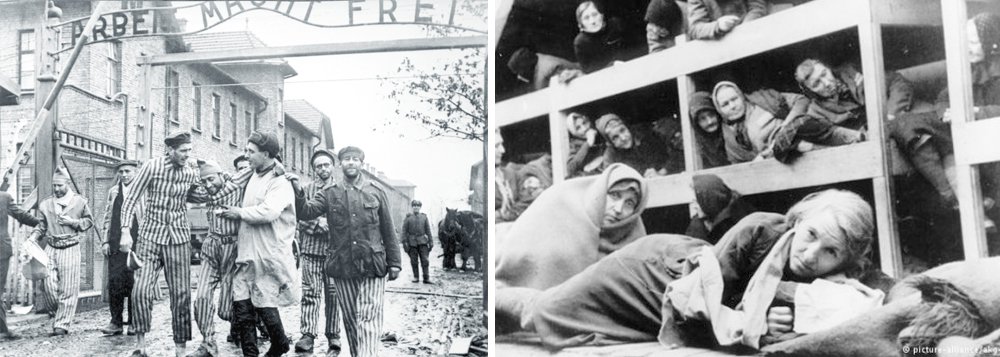 As tropas soviéticas chegaram a Auschwitz, hoje Polônia, na tarde de 27 de janeiro de 1945, um sábado. A forte resistência dos soldados alemães causou um saldo de 231 mortos entre os soviéticos; Oito mil prisioneiros foram libertados, a maioria em situação deplorável devido ao martírio que enfrentaram (Foto: Aquiles Lins) As tropas soviéticas chegaram a Auschwitz, hoje Polônia, na tarde de 27 de janeiro de 1945, um sábado. A forte resistência dos soldados alemães causou um saldo de 231 mortos entre os soviéticos; Oito mil prisioneiros foram libertados, a maioria em situação deplorável devido ao martírio que enfrentaram