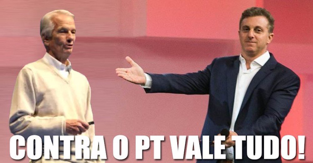"Em abril de 2015, num luxuoso apartamento da Avenida Vieira Souto, no Rio, Huck e Lemann participaram de uma reunião em companhia do Príncipe da Privataria, de George Soros, Olavo de Carvalho, Carlos Jereissati e outras figuras igualmente distintas. Huck pode ser o perfeito candidato a laranja do capital estrangeiro. (Até aqui, ele é o candidato que não é candidato)", escreve Paulo Henrique Amorim (Foto: Romulo Faro) "Em abril de 2015, num luxuoso apartamento da Avenida Vieira Souto, no Rio, Huck e Lemann participaram de uma reunião em companhia do Príncipe da Privataria, de George Soros, Olavo de Carvalho, Carlos Jereissati e outras figuras igualmente distintas. Huck pode ser o perfeito candidato a laranja do capital estrangeiro. (Até aqui, ele é o candidato que não é candidato)", escreve Paulo Henrique Amorim
