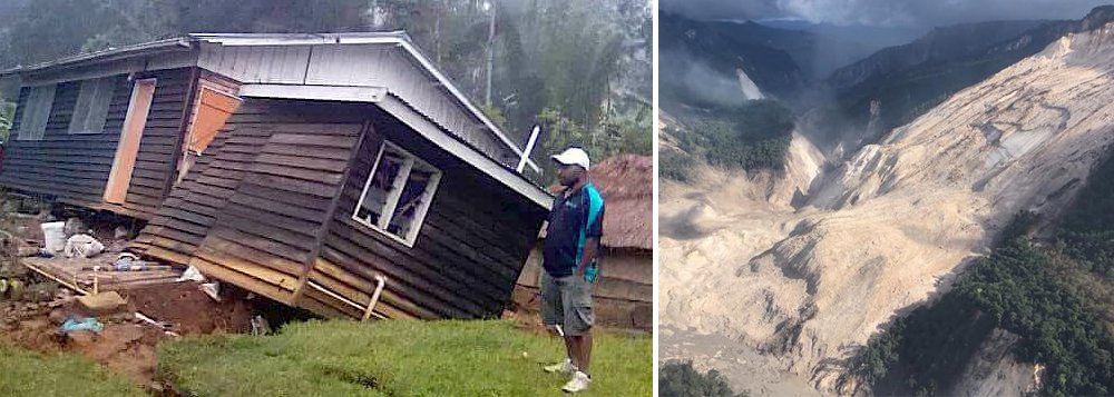 Um terremoto de magnitude 6 atingiu nesta quarta-feira o interior de Papua Nova Guiné, dois dias depois que outro, de magnitude 7,5, provocasse na mesma região avalanches que causaram a morte de pelo menos 31 pessoas e deixaram 300 feridos; o Serviço Geológico dos Estados Unidos, que registra a atividade sísmica no mundo, situou o hipocentro do terremoto a 10 quilômetros (km) de profundidade e o localizou a 90 km de Mendi, capital da província das Terras Altas (Foto: Romulo Faro) Um terremoto de magnitude 6 atingiu nesta quarta-feira o interior de Papua Nova Guiné, dois dias depois que outro, de magnitude 7,5, provocasse na mesma região avalanches que causaram a morte de pelo menos 31 pessoas e deixaram 300 feridos; o Serviço Geológico dos Estados Unidos, que registra a atividade sísmica no mundo, situou o hipocentro do terremoto a 10 quilômetros (km) de profundidade e o localizou a 90 km de Mendi, capital da província das Terras Altas