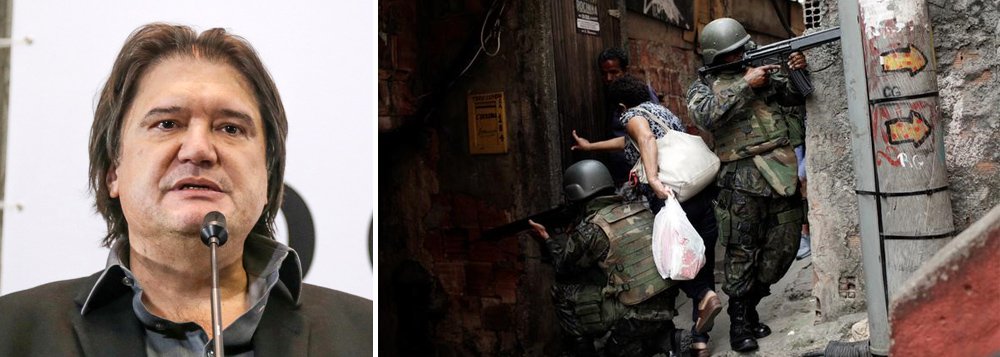 Em artigo no site Consultor Jurídico, o professor de Direito Constitucional Pedro Serrano critica os mandados de busca e apreensão coletivos, propostos pelo governo na intervenção militar do Rio de Janeiro; "Representa a disposição do Estado para combater um suposto inimigo, no caso o “bandido”, aquele que ofende a ordem pública e que, no Brasil, está deliberadamente confundido com o pobre. Não há dúvidas de que os segmentos mais empobrecidos da classe trabalhadora e a juventude negra das periferias serão os mais atingidos por esse conjunto de atos executivos e jurisprudências de exceção", diz ele (Foto: Aquiles Lins) Em artigo no site Consultor Jurídico, o professor de Direito Constitucional Pedro Serrano critica os mandados de busca e apreensão coletivos, propostos pelo governo na intervenção militar do Rio de Janeiro; "Representa a disposição do Estado para combater um suposto inimigo, no caso o “bandido”, aquele que ofende a ordem pública e que, no Brasil, está deliberadamente confundido com o pobre. Não há dúvidas de que os segmentos mais empobrecidos da classe trabalhadora e a juventude negra das periferias serão os mais atingidos por esse conjunto de atos executivos e jurisprudências de exceção", diz ele