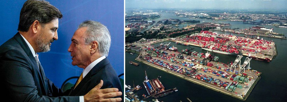 Polícia Federal deve recomendar que a investigação sobre o envolvimento do presidente Michel Temer com propinas no Porto de Santos seja descontinuada; afirmação foi feita pelo diretor geral da Polícia Federal, Fernando Segovia; segundo o chefe da PF, não há quaisquer indícios de que o decreto editado pelo por Temer beneficiou a Rodrimar; "O que a gente vê é que o próprio decreto em tese não ajudou a empresa. Em tese se houve corrupção ou ato de corrupção não se tem notícia do benefício. O benefício não existiu", afirmou; nos últimos 20 dias, Temer recebeu duas vezes no gabinete o diretor-geral da PF sem o ministro da Justiça, Torquato Jardim (Foto: Aquiles Lins) Polícia Federal deve recomendar que a investigação sobre o envolvimento do presidente Michel Temer com propinas no Porto de Santos seja descontinuada; afirmação foi feita pelo diretor geral da Polícia Federal, Fernando Segovia; segundo o chefe da PF, não há quaisquer indícios de que o decreto editado pelo por Temer beneficiou a Rodrimar; "O que a gente vê é que o próprio decreto em tese não ajudou a empresa. Em tese se houve corrupção ou ato de corrupção não se tem notícia do benefício. O benefício não existiu", afirmou; nos últimos 20 dias, Temer recebeu duas vezes no gabinete o diretor-geral da PF sem o ministro da Justiça, Torquato Jardim