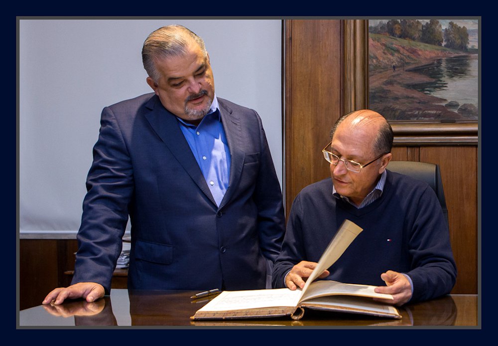 Governador Geraldo Alckmin e o vice Márcio França. Foto: Du Amorim/A2 (Foto: Romulo Faro) Governador Geraldo Alckmin e o vice Márcio França. Foto: Du Amorim/A2