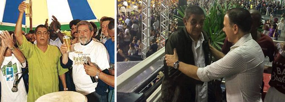 O assédio do prefeito João Doria (PSDB) sobre o cantor Zeca Pagodinho, forçando-o a tirar uma foto com ele viralizou nas redes sociais neste domingo, 11; assunto é um dos mais comentados do Twitter e não sobraram memes sobre a atitude do prefeito tucano (Foto: Aquiles Lins) O assédio do prefeito João Doria (PSDB) sobre o cantor Zeca Pagodinho, forçando-o a tirar uma foto com ele viralizou nas redes sociais neste domingo, 11; assunto é um dos mais comentados do Twitter e não sobraram memes sobre a atitude do prefeito tucano