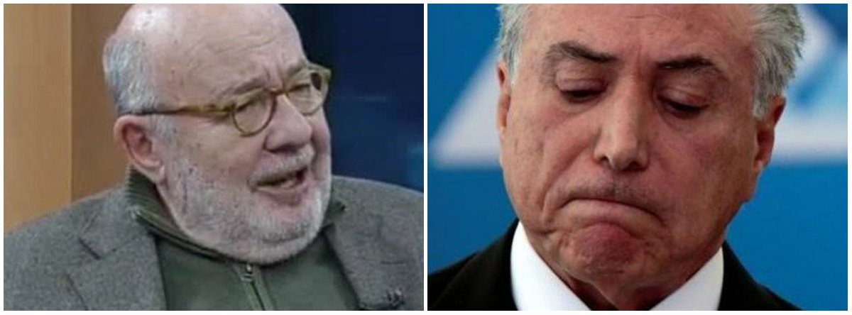 "Ainda faltam 10 meses, longos 300 dias para acabar o mandato do atual presidente, e o Brasil de Temer ficou ingovernável", diz o jornalista Ricardo Kotscho; "Como um piloto enlouquecido na cabine de comando, que perdeu todos os sinais de contato com a terra, Michel Temer abriu novas frentes de confronto. Mesmo governando praticamente sem oposição, o presidente entrou num beco sem saída por excesso de esperteza dos seus marqueteiros" (Foto: Leonardo Lucena) "Ainda faltam 10 meses, longos 300 dias para acabar o mandato do atual presidente, e o Brasil de Temer ficou ingovernável", diz o jornalista Ricardo Kotscho; "Como um piloto enlouquecido na cabine de comando, que perdeu todos os sinais de contato com a terra, Michel Temer abriu novas frentes de confronto. Mesmo governando praticamente sem oposição, o presidente entrou num beco sem saída por excesso de esperteza dos seus marqueteiros"