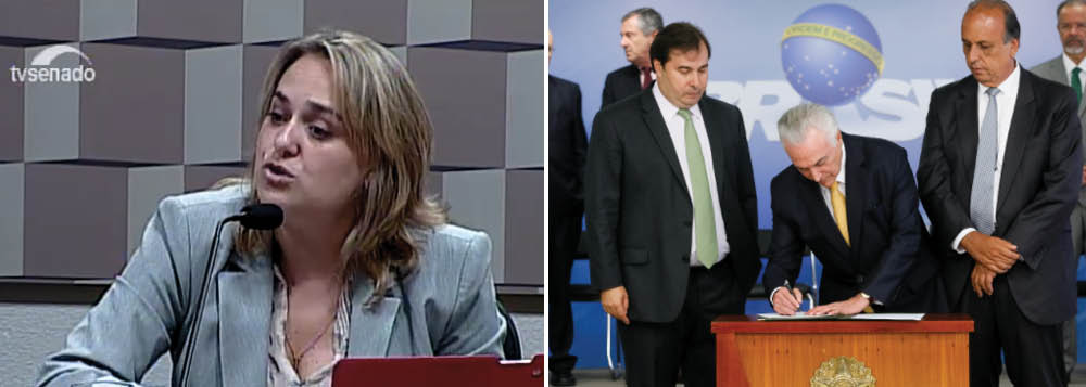 Segundo a professora de Direito Constitucional da FGV, Eloísa Machado de Almeida, adotar uma medida tão grave com pouca informação, pode gerar ainda mais instabilidade; "Além disso, o Decreto diz, no parágrafo único do artigo 1º, 'o cargo de Interventor é de natureza militar'. Natureza militar, ou seja, integrado e condizente com o regime das Forças Armadas, inclusive a jurisdição militar para todos os eventuais crimes cometidos durante o período de intervenção. Isso é inconstitucional", diz ela em artigo no site Justificando (Foto: Aquiles Lins) Segundo a professora de Direito Constitucional da FGV, Eloísa Machado de Almeida, adotar uma medida tão grave com pouca informação, pode gerar ainda mais instabilidade; "Além disso, o Decreto diz, no parágrafo único do artigo 1º, 'o cargo de Interventor é de natureza militar'. Natureza militar, ou seja, integrado e condizente com o regime das Forças Armadas, inclusive a jurisdição militar para todos os eventuais crimes cometidos durante o período de intervenção. Isso é inconstitucional", diz ela em artigo no site Justificando