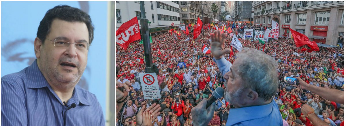 Em análise sobre a condenação do ex-presidente Lula pelo TRF4, o presidente do PCO, Rui Costa Pimenta, diz que o resultado por 3 a 0 mostra "manda um recado claro: que não haverá nenhum tipo de saída negociada, que o golpe costuma se impor pela força e que as ilusões de que isso poderia ser resolvido por vias jurídicas vai desaparecendo"; em vídeo, ele prevê ainda que a prisão de Lula está próxima e que, se a esquerda não reagir, "a direita e o golpe vão passar o rolo compressor em cima das organizações populares e operárias"; "É preciso dar uma resposta à altura", defende; assista (Foto: Gisele Federicce) Em análise sobre a condenação do ex-presidente Lula pelo TRF4, o presidente do PCO, Rui Costa Pimenta, diz que o resultado por 3 a 0 mostra "manda um recado claro: que não haverá nenhum tipo de saída negociada, que o golpe costuma se impor pela força e que as ilusões de que isso poderia ser resolvido por vias jurídicas vai desaparecendo"; em vídeo, ele prevê ainda que a prisão de Lula está próxima e que, se a esquerda não reagir, "a direita e o golpe vão passar o rolo compressor em cima das organizações populares e operárias"; "É preciso dar uma resposta à altura", defende; assista