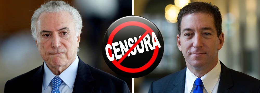 Matéria do portal The Intercept, do jornalista Glenn Greenwald, aponta que os projetos para combater as notícias falsas na internet, as chamadas fake news, ocultam uma tentativa de censura com poder para atingir "postagens em mídias sociais e também sites inteiramente dedicados a tratar de política"; "Que se esteja agora considerando ressuscitar essa lei de censura do período ditatorial para regular e censurar a expressão política contemporânea na internet, em nome do combate às "fake news", é profundamente simbólico do caráter tirânico e perigoso das investidas do governo nesse sentido", observa a reportagem (Foto: Paulo Emílio) Matéria do portal The Intercept, do jornalista Glenn Greenwald, aponta que os projetos para combater as notícias falsas na internet, as chamadas fake news, ocultam uma tentativa de censura com poder para atingir "postagens em mídias sociais e também sites inteiramente dedicados a tratar de política"; "Que se esteja agora considerando ressuscitar essa lei de censura do período ditatorial para regular e censurar a expressão política contemporânea na internet, em nome do combate às "fake news", é profundamente simbólico do caráter tirânico e perigoso das investidas do governo nesse sentido", observa a reportagem
