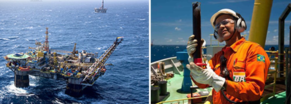 Em dezembro de 2017, a produção de petróleo e gás no pré-sal brasileiro atingiu, pela primeira vez, mais da metade da produção nacional; produção total do Brasil foi de 3,325 milhões em barris de óleo equivalente por dia, sendo 1,685 milhão, ou 50,7%, do pré-sal, cujos campos Michel Temer leiloou a preços irrisórios; dados foram divulgados nesta quarta-feira (31) pela Agência Nacional do Petróleo, Gás Natural e Biocombustíveis (ANP) (Foto: Aquiles Lins) Em dezembro de 2017, a produção de petróleo e gás no pré-sal brasileiro atingiu, pela primeira vez, mais da metade da produção nacional; produção total do Brasil foi de 3,325 milhões em barris de óleo equivalente por dia, sendo 1,685 milhão, ou 50,7%, do pré-sal, cujos campos Michel Temer leiloou a preços irrisórios; dados foram divulgados nesta quarta-feira (31) pela Agência Nacional do Petróleo, Gás Natural e Biocombustíveis (ANP)