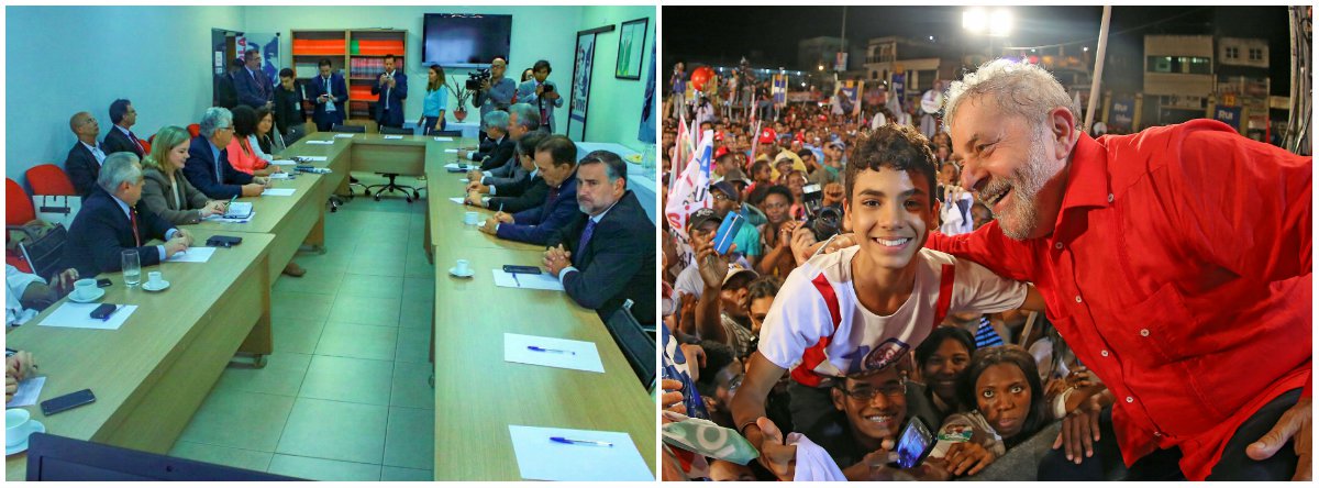 A Frente Ampla em Defesa da Democracia e da Soberania Nacional deve ser lançada ainda em fevereiro reunindo PT, PDT, PSB, PCdoB e PSOL, os candidatos à presidência por estes partidos, democratas de outras legendas, governadores, movimentos sociais e personalidades; de acordo com a senadora Gleisi Hoffmann (PT-PR), a iniciativa é voltada a restabelecer a democracia, superar os retrocessos e garantir os direitos da população, inclusive o direito de votar no ex-presidente Lula para ocupar novamente o Palácio do Planalto (Foto: Leonardo Lucena) A Frente Ampla em Defesa da Democracia e da Soberania Nacional deve ser lançada ainda em fevereiro reunindo PT, PDT, PSB, PCdoB e PSOL, os candidatos à presidência por estes partidos, democratas de outras legendas, governadores, movimentos sociais e personalidades; de acordo com a senadora Gleisi Hoffmann (PT-PR), a iniciativa é voltada a restabelecer a democracia, superar os retrocessos e garantir os direitos da população, inclusive o direito de votar no ex-presidente Lula para ocupar novamente o Palácio do Planalto
