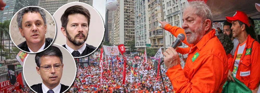 "O mundo jurídico nacional e internacional está de olho no julgamento do recurso de apelação do Presidente Lula pelo Tribunal Regional Federal da 4ª região, no dia 24 de janeiro deste mês", diz a senadora Gleisi Hoffmann (PT-PR); "Até agora, nenhuma voz jurídica de relevância levantou-se para defender a sentença do juiz Sérgio Moro. Do lado de Lula, manifestaram-se os maiores juristas brasileiros que, em 122 artigos publicados no livro 'Comentários a uma sentença anunciada – O Processo Lula', desconstroem a sentença de Moro", afirma, lembrando ainda que "do lado de Moro, apenas colunistas de jornais, seus editoriais e a Rede Globo pedem insistentemente a condenação rápida e sumária do Presidente Lula" (Foto: Gleisi Hoffmann) "O mundo jurídico nacional e internacional está de olho no julgamento do recurso de apelação do Presidente Lula pelo Tribunal Regional Federal da 4ª região, no dia 24 de janeiro deste mês", diz a senadora Gleisi Hoffmann (PT-PR); "Até agora, nenhuma voz jurídica de relevância levantou-se para defender a sentença do juiz Sérgio Moro. Do lado de Lula, manifestaram-se os maiores juristas brasileiros que, em 122 artigos publicados no livro 'Comentários a uma sentença anunciada – O Processo Lula', desconstroem a sentença de Moro", afirma, lembrando ainda que "do lado de Moro, apenas colunistas de jornais, seus editoriais e a Rede Globo pedem insistentemente a condenação rápida e sumária do Presidente Lula"