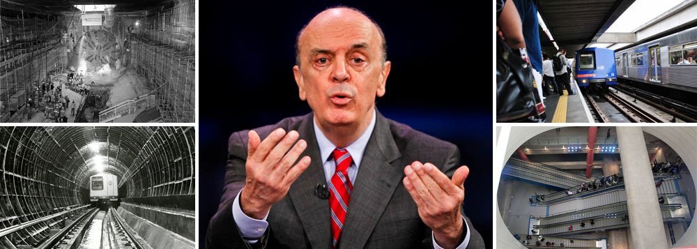 A compra de 16 trens da Alstom pelo Metrô de São Paulo em 2007, durante o governo de José Serra, com o uso de um contrato que tinha 15 anos foi considerada irregular pelo Tribunal de Contas do Estado; os 16 trens custaram cerca de R$ 500 milhões em valores de 2007, o equivalente hoje a R$ 930 milhões; decisão diz que a Lei das Licitações estabelece que um contrato vale por cinco anos; por esse entendimento, o Metrô usou um contrato que vencera em 1997 para fazer compras dez anos depois (Foto: Aquiles Lins) A compra de 16 trens da Alstom pelo Metrô de São Paulo em 2007, durante o governo de José Serra, com o uso de um contrato que tinha 15 anos foi considerada irregular pelo Tribunal de Contas do Estado; os 16 trens custaram cerca de R$ 500 milhões em valores de 2007, o equivalente hoje a R$ 930 milhões; decisão diz que a Lei das Licitações estabelece que um contrato vale por cinco anos; por esse entendimento, o Metrô usou um contrato que vencera em 1997 para fazer compras dez anos depois