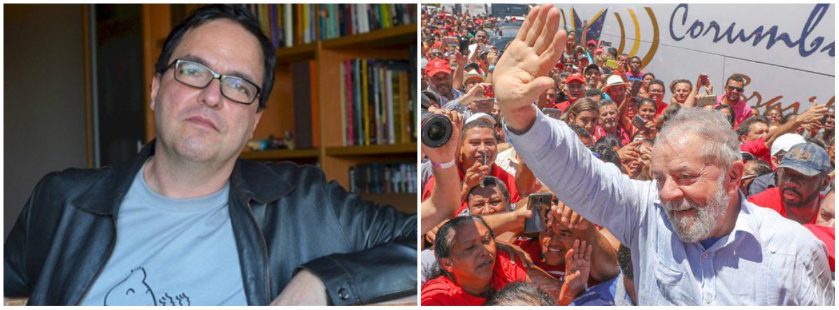 "A continuidade do processo judicial de Lula, com recursos às cortes superiores, tem muito mais o caráter de denúncia do que de esperança de uma correção das arbitrariedades até aqui praticadas", diz o cientista político Luis Felipe Miguel; "A apresentação dos recursos abre uma brecha, ainda que pequena, para a exposição dos vícios do julgamento. Mas se ilude quem pensa que STJ ou STF teriam um pingo de disposição de resistir ao cerceamento das liberdades e dos direitos que está em curso" (Foto: Leonardo Lucena) "A continuidade do processo judicial de Lula, com recursos às cortes superiores, tem muito mais o caráter de denúncia do que de esperança de uma correção das arbitrariedades até aqui praticadas", diz o cientista político Luis Felipe Miguel; "A apresentação dos recursos abre uma brecha, ainda que pequena, para a exposição dos vícios do julgamento. Mas se ilude quem pensa que STJ ou STF teriam um pingo de disposição de resistir ao cerceamento das liberdades e dos direitos que está em curso"