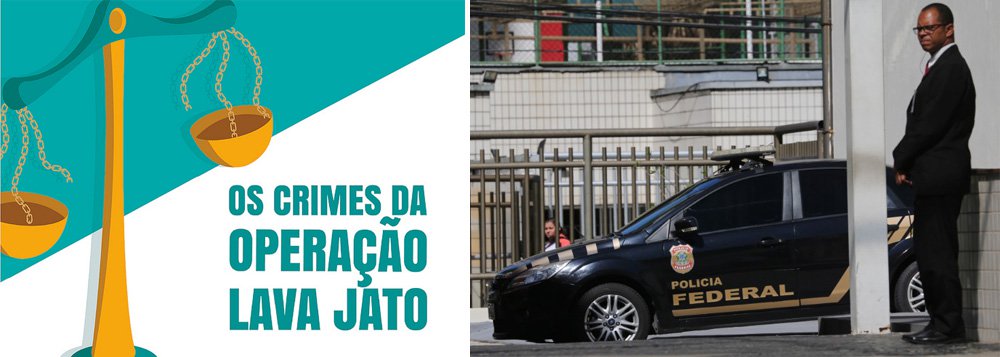 A Frente Brasil de Juristas pela Democracia lança, nesta semana, a cartilha "Os Crimes da Lava Jato", uma ferramenta construída com o objetivo de apresentar para a população as ilegalidades cometidas pelos agentes públicos no funcionamento da operação Lava Jato; o documento tem objetivo de questionar legalidade e impactos negativos da operação e desdobramentos no julgamento de Lula; confira a íntegra (Foto: Gisele Federicce) A Frente Brasil de Juristas pela Democracia lança, nesta semana, a cartilha "Os Crimes da Lava Jato", uma ferramenta construída com o objetivo de apresentar para a população as ilegalidades cometidas pelos agentes públicos no funcionamento da operação Lava Jato; o documento tem objetivo de questionar legalidade e impactos negativos da operação e desdobramentos no julgamento de Lula; confira a íntegra