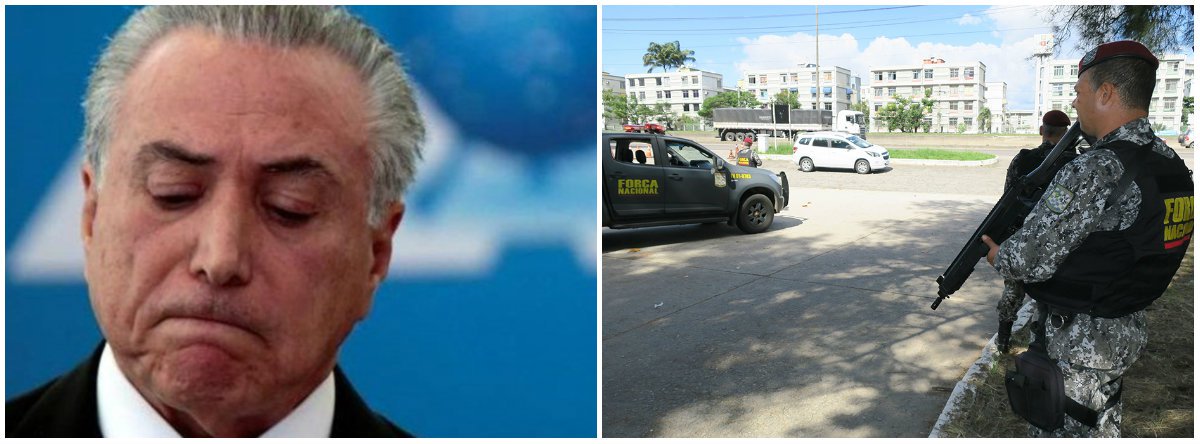 Os fatos que precedem a intervenção militar no Rio emolduram o quadro que precisamos interpretar e que com o tempo irá perdendo as cores e ficando mais claro. A assimetria de poderes ganhou relevância e a Constituição da República tratada como um instrumento a ser usado segundo a conveniência dos poderosos de ocasião, manietados pelo capital
(Foto: Jandira Feghali)
Os fatos que precedem a intervenção militar no Rio emolduram o quadro que precisamos interpretar e que com o tempo irá perdendo as cores e ficando mais claro. A assimetria de poderes ganhou relevância e a Constituição da República tratada como um instrumento a ser usado segundo a conveniência dos poderosos de ocasião, manietados pelo capital