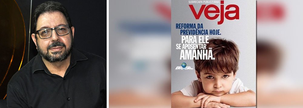 No programa "O quarto poder" desta semana, o colunista Eduardo Guimarães comentou o paradoxo brasileiro, que tem o governante mais impopular do mundo, Michel Temer, bajulado pela mídia, e sugeriu que o motivo para isso é simplesmente argentário; "Temer está comprando o apoio da mídia", diz ele, que citou como exemplos a sobrecapa da campanha sobre Previdência e a peça publicitária sobre uma intervenção militar no Rio de Janeiro, que acaba de começar (Foto: Leonardo Attuch) No programa "O quarto poder" desta semana, o colunista Eduardo Guimarães comentou o paradoxo brasileiro, que tem o governante mais impopular do mundo, Michel Temer, bajulado pela mídia, e sugeriu que o motivo para isso é simplesmente argentário; "Temer está comprando o apoio da mídia", diz ele, que citou como exemplos a sobrecapa da campanha sobre Previdência e a peça publicitária sobre uma intervenção militar no Rio de Janeiro, que acaba de começar