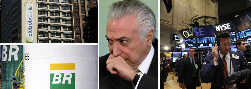 Depois que a Petrobras decidiu pagar R$ 10 bilhões a investidores americanos por supostas perdas com papeis da companhia, a Eletrobras segue o mesmo caminho; estatal que Michel Temer planeja privatizar contratou escritório norte-americano de direito Hogan Lovells, por R$ 42,8 milhões, para concluir apurações já em curso sobre eventual prática de corrupção na companhia; antes dessa contratação, Eletrobras já havia selado vários acordos com Hogan Lovells desde 2015 para serviços jurídicos, que ao todo custaram R$ 340 milhões; no final de 2016, a Eletrobras entregou documentos a autoridades dos EUA em que estimou impactos financeiros negativos de cerca de R$ 300 milhões com irregularidades
(Foto: Aquiles Lins) Depois que a Petrobras decidiu pagar R$ 10 bilhões a investidores americanos por supostas perdas com papeis da companhia, a Eletrobras segue o mesmo caminho; estatal que Michel Temer planeja privatizar contratou escritório norte-americano de direito Hogan Lovells, por R$ 42,8 milhões, para concluir apurações já em curso sobre eventual prática de corrupção na companhia; antes dessa contratação, Eletrobras já havia selado vários acordos com Hogan Lovells desde 2015 para serviços jurídicos, que ao todo custaram R$ 340 milhões; no final de 2016, a Eletrobras entregou documentos a autoridades dos EUA em que estimou impactos financeiros negativos de cerca de R$ 300 milhões com irregularidades