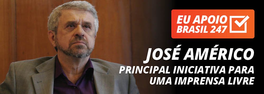 O deputado estadual José Américo, do PT de São Paulo, apoia a campanha de assinaturas solidárias do 247. "O Brasil 247 é a principal iniciativa pra se criar uma imprensa livre, independente e plural no nosso país nos últimos anos", diz ele; para o deputado, "o 247 conseguiu juntar a preocupação de juntar um espaço público pra circular informação e fazer debate ao mesmo tempo, debate político das grandes questões nacionais"; assista ao vídeo (Foto: Gisele Federicce) O deputado estadual José Américo, do PT de São Paulo, apoia a campanha de assinaturas solidárias do 247. "O Brasil 247 é a principal iniciativa pra se criar uma imprensa livre, independente e plural no nosso país nos últimos anos", diz ele; para o deputado, "o 247 conseguiu juntar a preocupação de juntar um espaço público pra circular informação e fazer debate ao mesmo tempo, debate político das grandes questões nacionais"; assista ao vídeo