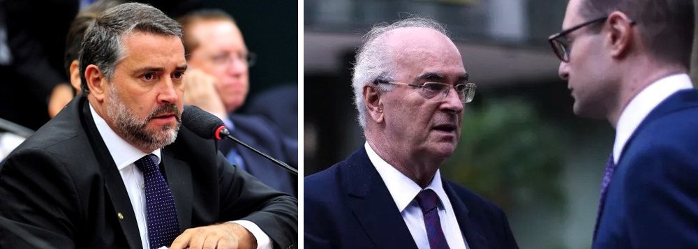 O deputado Paulo Pimenta, líder do PT na Câmara, denunciou nesta sexta-feira, 23, que um delegado da Polícia Federal citou o escritório do advogado Roberto Teixeira, que integra a defesa do ex-presidente Lula, em nova fase da Lava Jato; "Mas logo admitiu que NÃO SABE se os serviços jurídicos foram ou não prestados à entidade", escreveu; "Só num Estado dominado por fascistas podemos ver servidores públicos armarem um espetáculo midiático para acusar alguém de suspeito por algum crime e em seguida admitirem que não têm qualquer prova do que dizem. A #LavaJato fez isso com o escritório de Roberto Teixeira hoje!", criticou o líder petista em sua página no Twitter (Foto: Aquiles Lins) O deputado Paulo Pimenta, líder do PT na Câmara, denunciou nesta sexta-feira, 23, que um delegado da Polícia Federal citou o escritório do advogado Roberto Teixeira, que integra a defesa do ex-presidente Lula, em nova fase da Lava Jato; "Mas logo admitiu que NÃO SABE se os serviços jurídicos foram ou não prestados à entidade", escreveu; "Só num Estado dominado por fascistas podemos ver servidores públicos armarem um espetáculo midiático para acusar alguém de suspeito por algum crime e em seguida admitirem que não têm qualquer prova do que dizem. A #LavaJato fez isso com o escritório de Roberto Teixeira hoje!", criticou o líder petista em sua página no Twitter