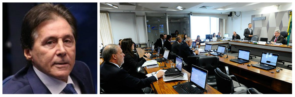 Integrantes da Comissão de Constituição, Justiça e Cidadania (CCJ), sugeriram, na reunião desta quarta-feira (21), que o Colégio de Líderes do Senado discuta o alcance da medida adotada pelo presidente Eunício Oliveira, de paralisar o andamento legislativo das Propostas de Emenda à Constituição (PECs) enquanto vigorar a intervenção federal no Rio de Janeiro (Foto: Fatima 247) Integrantes da Comissão de Constituição, Justiça e Cidadania (CCJ), sugeriram, na reunião desta quarta-feira (21), que o Colégio de Líderes do Senado discuta o alcance da medida adotada pelo presidente Eunício Oliveira, de paralisar o andamento legislativo das Propostas de Emenda à Constituição (PECs) enquanto vigorar a intervenção federal no Rio de Janeiro