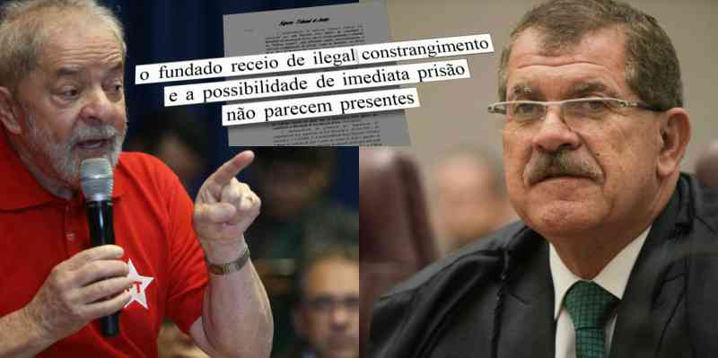 Perante a Lei da Negação da Negação, grosso modo, se Lula fosse preso, ele seria negado. Mas na decisão que rejeitou o habeas corpus ao petista, o ministro sentenciou que "O fundado receio de ilegal constrangimento e a possibilidade de imediata prisão não parecem presentes." Ora, é esta negação que garante a candidatura de Lula na eleição presidencial deste ano (Foto: Esmael Morais) Perante a Lei da Negação da Negação, grosso modo, se Lula fosse preso, ele seria negado. Mas na decisão que rejeitou o habeas corpus ao petista, o ministro sentenciou que "O fundado receio de ilegal constrangimento e a possibilidade de imediata prisão não parecem presentes." Ora, é esta negação que garante a candidatura de Lula na eleição presidencial deste ano