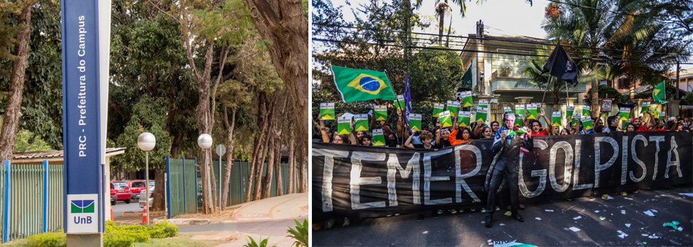 O professor de Ciência Política da UnB Luis Felipe Miguel divulgou o programa da disciplina que ministrará na universidade, sobre o golpe parlamentar de 2016, que retirou uma presidente eleita sem comprovação de crime de responsabilidade e pôs em seu lugar um político acusado formalmente de ser chefe de quadrilha; confira (Foto: Ana Pupulin) O professor de Ciência Política da UnB Luis Felipe Miguel divulgou o programa da disciplina que ministrará na universidade, sobre o golpe parlamentar de 2016, que retirou uma presidente eleita sem comprovação de crime de responsabilidade e pôs em seu lugar um político acusado formalmente de ser chefe de quadrilha; confira