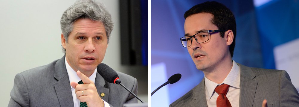 O deputado federal Paulo Teixeira (PT-SP) questionou o fato do o procurador da Operação Lava Jato Deltan Dallagnol recebeu auxílio-moradia, apesar de ter imóvel próprio; “Senhor Deltan Dalagnol, Por que o senhor requereu o auxílio moradia sendo proprietário de imovel na localidade que atua?”, perguntou o parlamentar em sua conta no Twitter; procurador recebe R$ 6.659,73 de verbas indenizatórias por mês - R$ 4.377,73 são de auxílio-moradia. O restante é composto por R$ 884,00 de auxílio-alimentação e R$ 1.398,00 de auxílio-pré-escola (Foto: Leonardo Lucena) O deputado federal Paulo Teixeira (PT-SP) questionou o fato do o procurador da Operação Lava Jato Deltan Dallagnol recebeu auxílio-moradia, apesar de ter imóvel próprio; “Senhor Deltan Dalagnol, Por que o senhor requereu o auxílio moradia sendo proprietário de imovel na localidade que atua?”, perguntou o parlamentar em sua conta no Twitter; procurador recebe R$ 6.659,73 de verbas indenizatórias por mês - R$ 4.377,73 são de auxílio-moradia. O restante é composto por R$ 884,00 de auxílio-alimentação e R$ 1.398,00 de auxílio-pré-escola