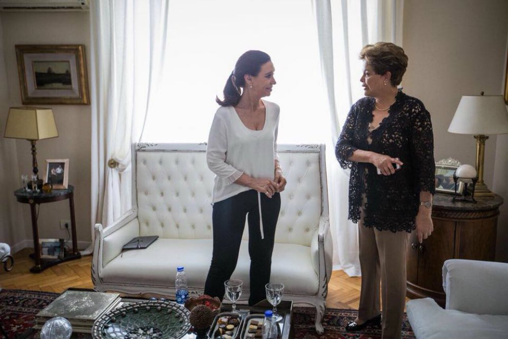 Dilma e Cristina (Foto: Leonardo Attuch) Dilma e Cristina