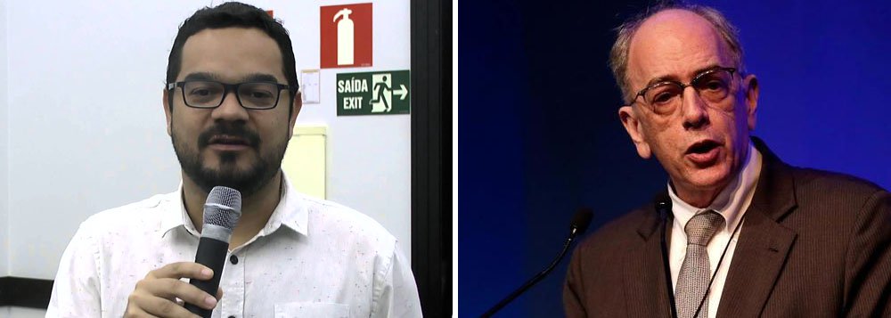 Presidente da Petrobras, Pedro Parente, está movendo um processo criminal por calúnia, difamação e injúria contra William Nozaki, que o criticou em um artigo publicado na revista Carta Capital, informa o site Nocaute; "Quando o presidente de uma das maiores empresas da América Latina se ocupa de processar injustamente um professor é porque há algo de muito errado acontecendo no país", denunciou o colunista (Foto: Gisele Federicce) Presidente da Petrobras, Pedro Parente, está movendo um processo criminal por calúnia, difamação e injúria contra William Nozaki, que o criticou em um artigo publicado na revista Carta Capital, informa o site Nocaute; "Quando o presidente de uma das maiores empresas da América Latina se ocupa de processar injustamente um professor é porque há algo de muito errado acontecendo no país", denunciou o colunista