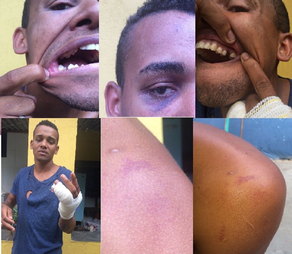 "O sequestro do jovem Lucas Emanuel Souza de Aguiar, de 22 anos, no início da noite de quarta-feira (25/10), por quatro soldados da PM de Minas Gerais, três deles identificados como Weidman Tadeu de Araújo Maia, Vitor Costa Santos e Yuri Salim Lima Salomão, é prova cabal não apenas de que a violência como prática policial espalhou-se pelo país. Mas também que as corporações a que pertencem tentam a todo custo acobertar os crimes que seus membros praticam", escreve o jornalista Marcelo Auler em seu blog
(Foto: Romulo Faro) "O sequestro do jovem Lucas Emanuel Souza de Aguiar, de 22 anos, no início da noite de quarta-feira (25/10), por quatro soldados da PM de Minas Gerais, três deles identificados como Weidman Tadeu de Araújo Maia, Vitor Costa Santos e Yuri Salim Lima Salomão, é prova cabal não apenas de que a violência como prática policial espalhou-se pelo país. Mas também que as corporações a que pertencem tentam a todo custo acobertar os crimes que seus membros praticam", escreve o jornalista Marcelo Auler em seu blog