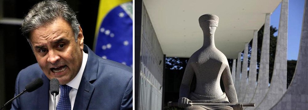 "Será hoje, afinal, o insólito julgamento no qual não ninguém é inocente e do qual ninguém sairá absolvido: nem Aécio Neves, nem o Senado, nem o STF. Porque parte de um evento inexplicável: o de não ter sido decretada a prisão em flagrante – legal e constitucional – quando vieram à tona as gravações de Aécio Neves achacando Joesley Batista e de seu primo apanhando as malas de dinheiro", avalia o jornalista Fernando Brito, editor do Tijolaço (Foto: Gisele Federicce) "Será hoje, afinal, o insólito julgamento no qual não ninguém é inocente e do qual ninguém sairá absolvido: nem Aécio Neves, nem o Senado, nem o STF. Porque parte de um evento inexplicável: o de não ter sido decretada a prisão em flagrante – legal e constitucional – quando vieram à tona as gravações de Aécio Neves achacando Joesley Batista e de seu primo apanhando as malas de dinheiro", avalia o jornalista Fernando Brito, editor do Tijolaço