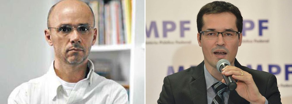 O cientista político Robson Sávio afirmou que o procurador Deltan Dallagnol faz do Ministério Público Federal uma "agência paraestatal"; "Numa sociedade minimamente democrática, todas as pessoas e instituições são passíveis de controle externo, justamente para evitar a tirania e os arroubos autoritários daqueles que não se submetem à lei e à Constituição. O filhote da ditadura, serviçal do tio Sam, não tem nenhum constrangimento em se colocar acima da lei e da Constituição. Ele e seus parças podem tudo: 'Ninguém pode mandar no que a gente faz', disse despudoradamente e sem constrangimento aquele que faz do MP uma agência paraestatal", escreveu Sávio em sua página no Facebook (Foto: Aquiles Lins) O cientista político Robson Sávio afirmou que o procurador Deltan Dallagnol faz do Ministério Público Federal uma "agência paraestatal"; "Numa sociedade minimamente democrática, todas as pessoas e instituições são passíveis de controle externo, justamente para evitar a tirania e os arroubos autoritários daqueles que não se submetem à lei e à Constituição. O filhote da ditadura, serviçal do tio Sam, não tem nenhum constrangimento em se colocar acima da lei e da Constituição. Ele e seus parças podem tudo: 'Ninguém pode mandar no que a gente faz', disse despudoradamente e sem constrangimento aquele que faz do MP uma agência paraestatal", escreveu Sávio em sua página no Facebook