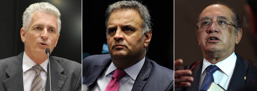 Rogério Correia, deputado federal pelo PT, vai pedir à procuradora-geral da República, Raquel Dodge, solicitação para que a PGR peça a suspeição do ministro do STF Gilmar Mendes nos inquéritos envolvendo o senador Aécio Neves (PSDB); Gilmar é relator de quatro inquéritos envolvendo o tucano no Supremo; um relatório da Polícia Federal divulgado esta semana revela que Aécio e um número registrado como sendo de Gilmar Mendes fizeram 46 ligações via Whatsapp entre fevereiro e maio deste ano; no documento, Correia lembra que o artigo 145 do Novo Código de Processo Civil inclui, como critérios de suspeição de um magistrado, ser “amigo íntimo ou inimigo capital, herdeiro presuntivo (tido como tal), donatário ou empregador” (Foto: Giuliana Miranda) Rogério Correia, deputado federal pelo PT, vai pedir à procuradora-geral da República, Raquel Dodge, solicitação para que a PGR peça a suspeição do ministro do STF Gilmar Mendes nos inquéritos envolvendo o senador Aécio Neves (PSDB); Gilmar é relator de quatro inquéritos envolvendo o tucano no Supremo; um relatório da Polícia Federal divulgado esta semana revela que Aécio e um número registrado como sendo de Gilmar Mendes fizeram 46 ligações via Whatsapp entre fevereiro e maio deste ano; no documento, Correia lembra que o artigo 145 do Novo Código de Processo Civil inclui, como critérios de suspeição de um magistrado, ser “amigo íntimo ou inimigo capital, herdeiro presuntivo (tido como tal), donatário ou empregador”