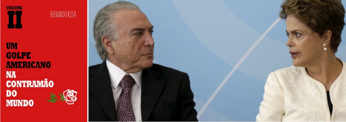 Fernando Rosa escreve seu segundo volume para explicar como os articuladores do golpe contra a presidente deposta Dilma Rousseff (PT) decidiram devastar o País; em "Um golpe americano. Na contramão do mundo", o escritor explica em detalhes os objetivos estratégicos da turma golpista; "Rapidamente, alteraram as regras da exploração do pré-sal, congelaram os investimentos públicos e partiram para acabar com programas sociais", diz o escritor (Foto: José Barbacena) Fernando Rosa escreve seu segundo volume para explicar como os articuladores do golpe contra a presidente deposta Dilma Rousseff (PT) decidiram devastar o País; em "Um golpe americano. Na contramão do mundo", o escritor explica em detalhes os objetivos estratégicos da turma golpista; "Rapidamente, alteraram as regras da exploração do pré-sal, congelaram os investimentos públicos e partiram para acabar com programas sociais", diz o escritor
