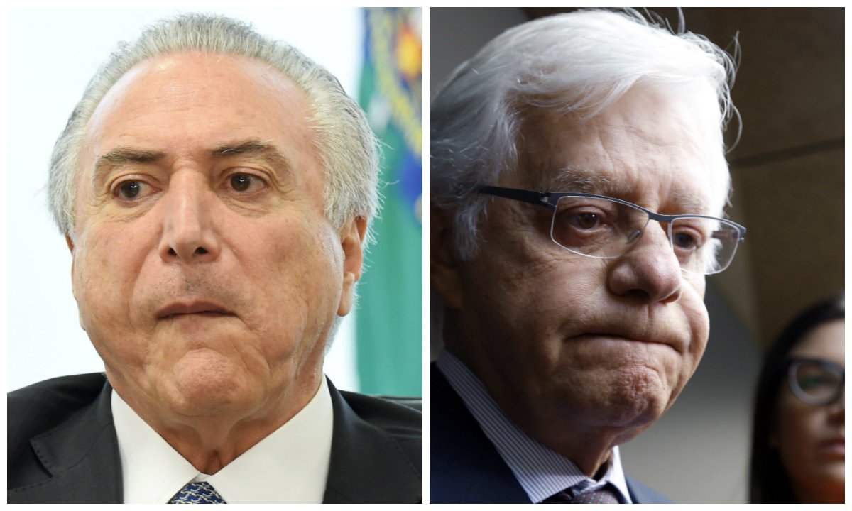 Michel Temer e ministro da Secretaria Geral da Presidência da República, Moreira Franco (Foto: Charles Nisz) Michel Temer e ministro da Secretaria Geral da Presidência da República, Moreira Franco